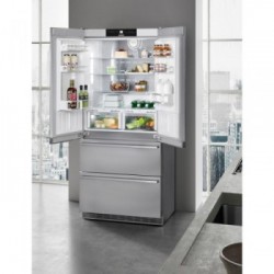Liebherr CBNes 6256 - Frigorifero Side by Side, NoFrost, BioFresh, 523 Litri, Classe F, 203,9 x 91 x 61.5 cm