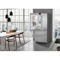 Liebherr CBNes 6256 - Frigorifero Side by Side, NoFrost, BioFresh, 523 Litri, Classe F, 203,9 x 91 x 61.5 cm