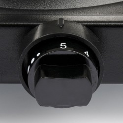 Girmi PE36 Nero Piastra Elettrica Doppia 