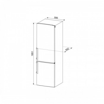 Smeg CF33SF - Frigorifero... 2