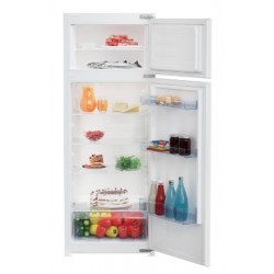 Beko BDSA250K3SN - Frigorifero Doppia Porta da Incasso, 220 Litri, Classe F, 144.8 x 54 x 54.5 cm