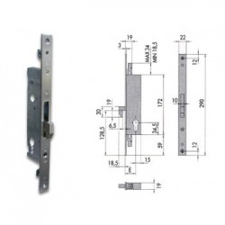 CISA 46260-30 SERRATURA S/C.GANCIO