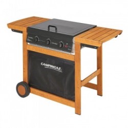 Campingaz Adelaide 3 Woody Dual Gas - Barbecue a Gas, 3 Bruciatori, Modello 3000005744