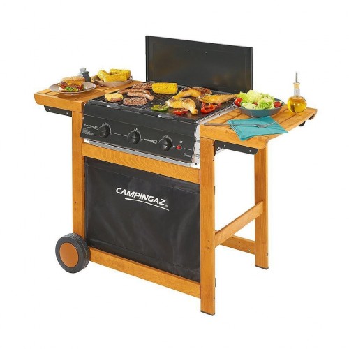 Campingaz Adelaide 3 Woody Dual Gas - Barbecue...