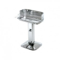 BARBECUE CARBONE 60-40 VENUS INOX*60430