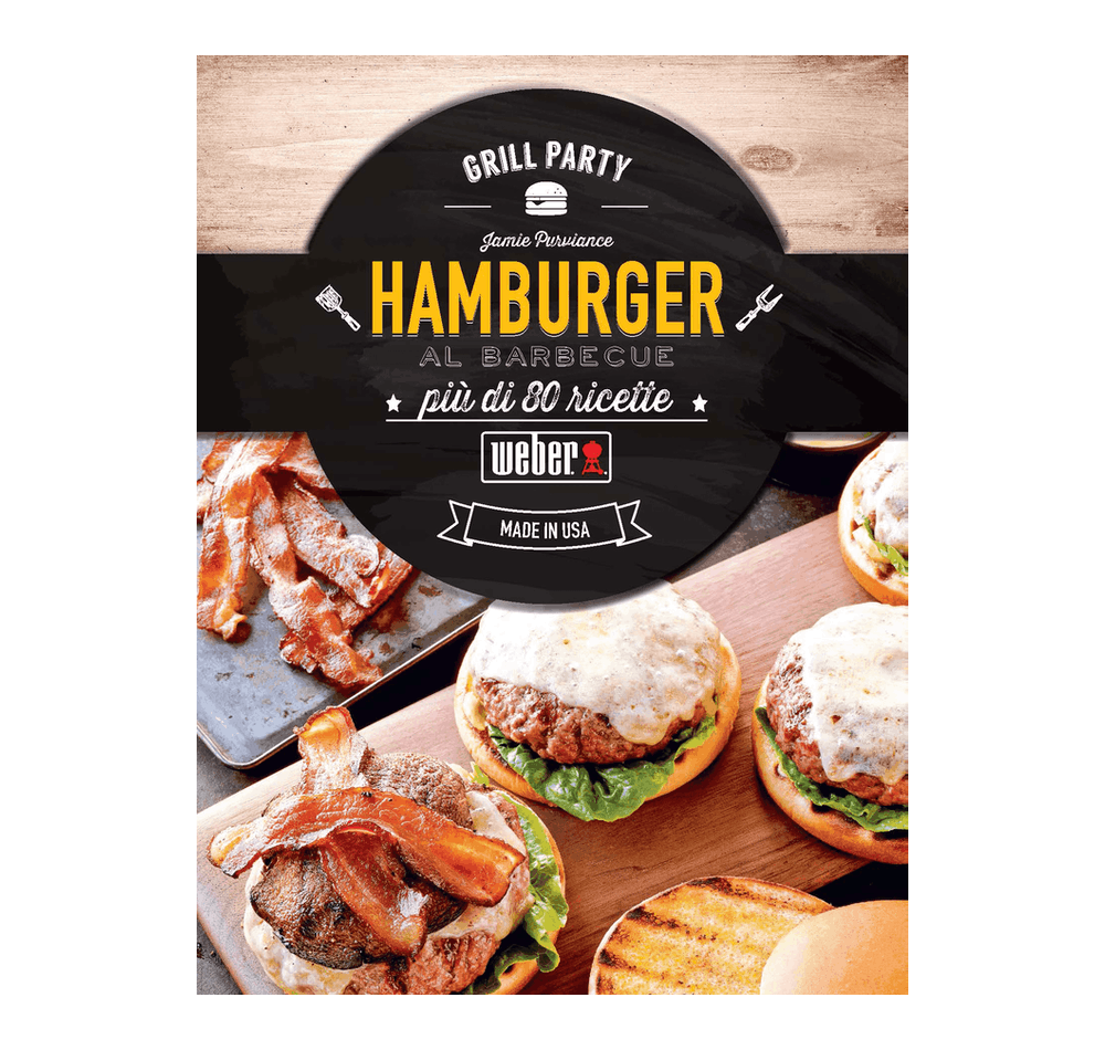Weber Ricettario "Hamburger al Barbecue"