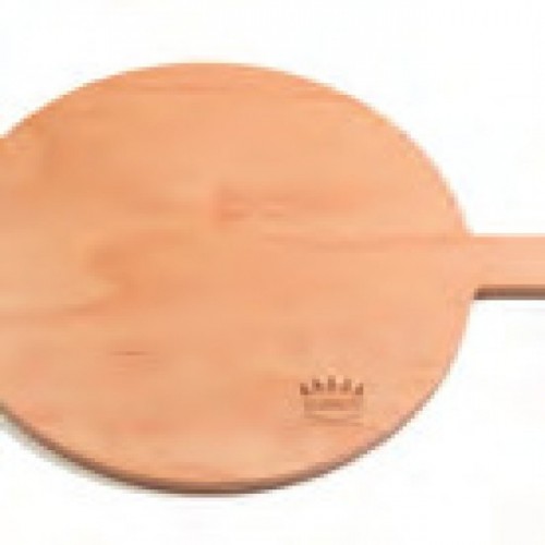 Clementi Tagliere Legno Tondo Con Impugnatura