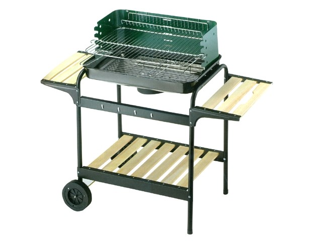 BARBECUE CARBONE 60-40 GREEN/W 80501