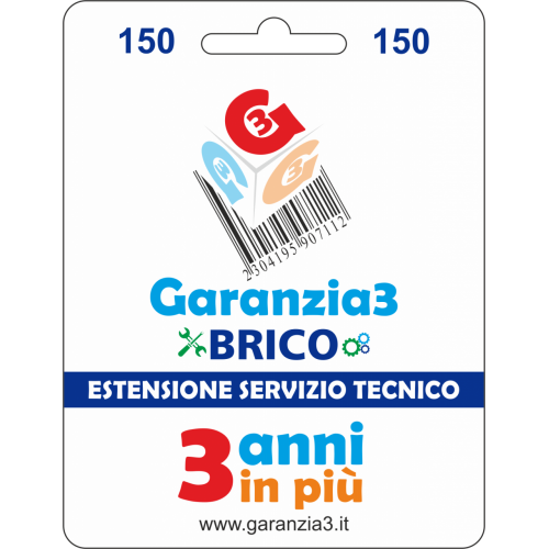Garanzia3 Brico –Massimale 150 