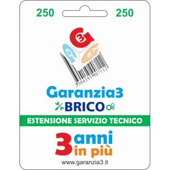 Garanzia3 Brico –Massimale 250
