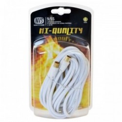 nuovaVideosuono 9/55 cavo coassiale RG-59 5 m F Bianco