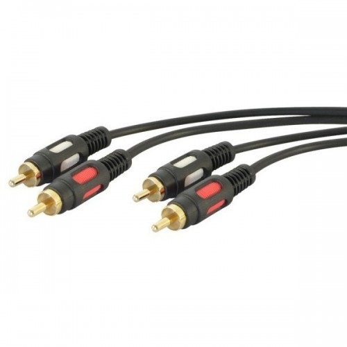 nuovaVideosuono 3/51 cavo audio 1,5 m 2 x RCA Nero