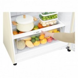 Lg GTF744SEPZD - Frigorifero Doppia Porta, 509 Litri, L.78 cm, No Frost, Sabbia, Wi-Fi, Classe E (A++)