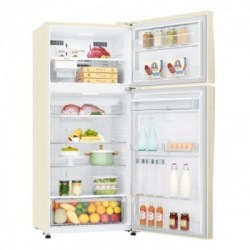 Lg GTF744SEPZD - Frigorifero Doppia Porta, 509 Litri, L.78 cm, No Frost, Sabbia, Wi-Fi, Classe E (A++)