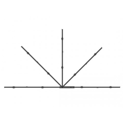 Multibrackets 6214 Supporto TV a parete 119,4...