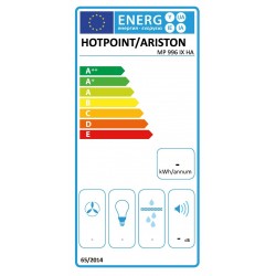 Hotpoint Ariston MP 996 IX/HA - Forno Microonde, 40 litri