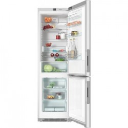 Miele KFN 29233 D BB - Frigorifero Combinato da Libera Installazione, 366 Litri, Classe D 
