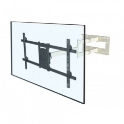 Multibrackets 6874 Supporto TV a parete 190,5 cm (75") Nero, Bianco