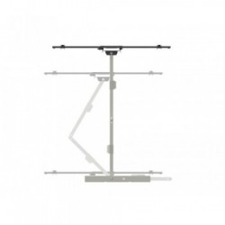 Multibrackets 6874 Supporto TV a parete 190,5 cm (75") Nero, Bianco