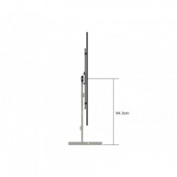 Multibrackets 6874 Supporto TV a parete 190,5 cm (75") Nero, Bianco