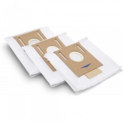 Ecovacs Sacchetto Raccolta Polvere per Stazione di Svuotamento Automatico, OZMO T8+, 3 Pezzi