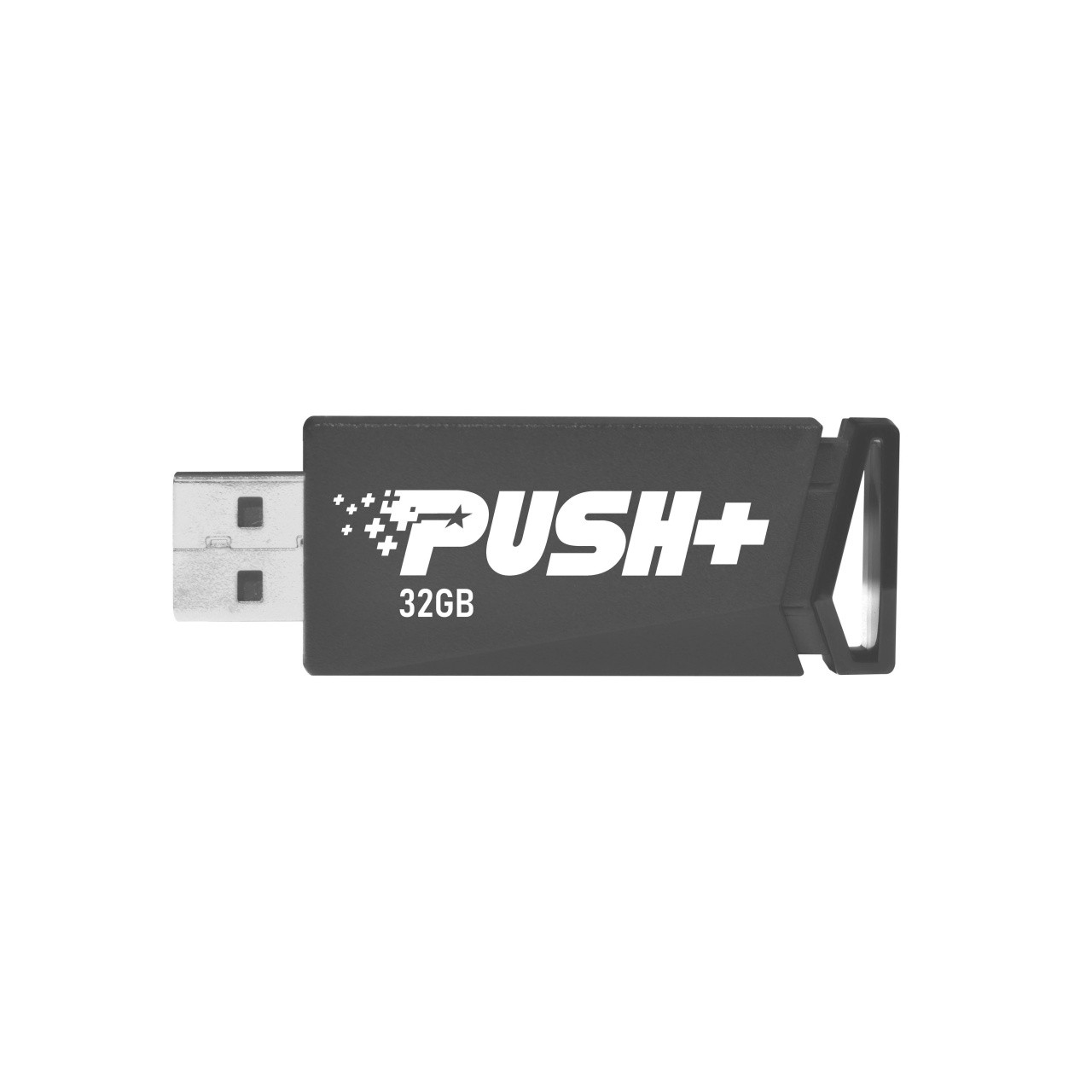 Patriot Memory Push+ unità flash USB 32 GB USB tipo A 3.2 Gen 1 (3.1 Gen 1) Nero