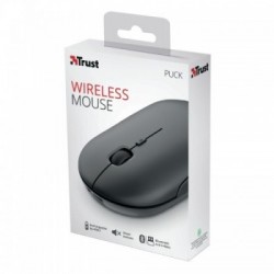 Trust Puck mouse Ambidestro Wireless a RF + Bluetooth Ottico 1600 DPI