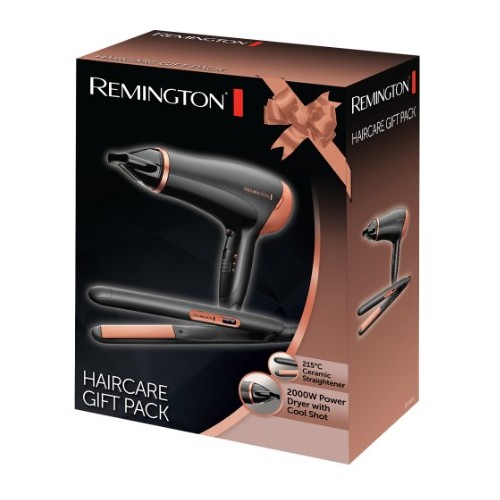 Remington Haircare Gift Pack Beige, Nero 2000 W
