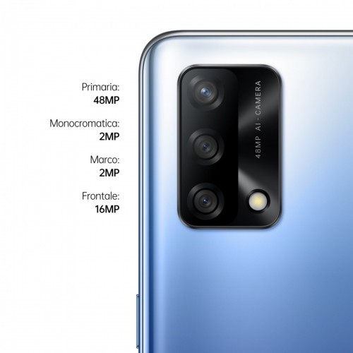 OPPO A74 Smartphone, 175g, Display 6.43" FHD+...