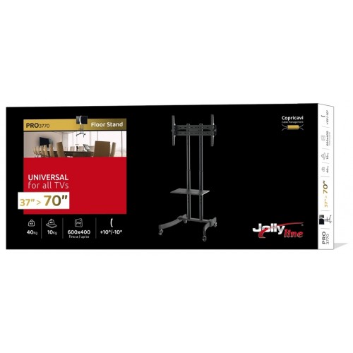 G.B.S. Elettronica PRO-3770 177,8 cm (70") Nero