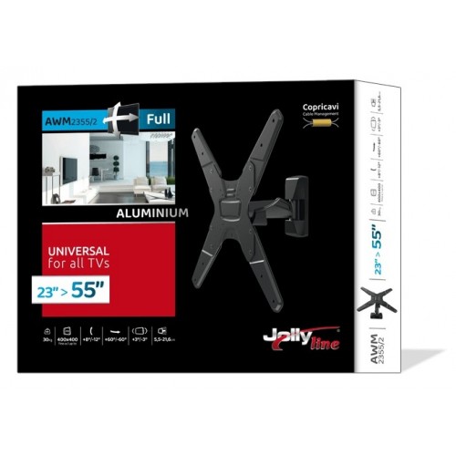 G.B.S. Elettronica AWM-2355/2 139,7 cm (55") Nero