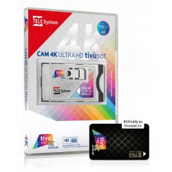 TELE System CAM tivùsat 4K Ultra HD Modulo di accesso condizionato (CAM)