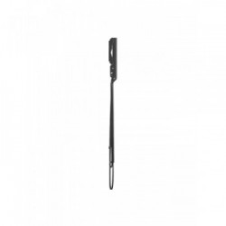 V7 Supporto per TV da parete ultra sottile per display da 43 a 80", finestrella con livella a bolla integrata, supporto VESA