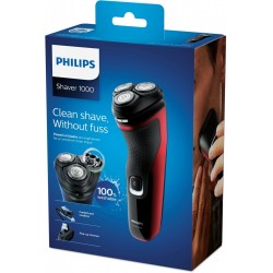 Philips 1000 series Lame PowerCut Rasoio elettrico Dry, Serie 1000