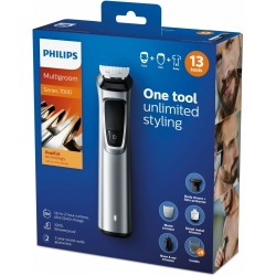 Philips MG7715/15 Series 7000 - Tagliacapelli 13-in-1, Bodygroom, 8 Pettini