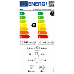 Miele WTR 860 WPM - Lavasciuga TwinDos PowerWash 2.0, 8+5 Kg, 1600 Giri, Classe D + A