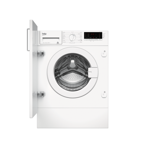 Beko WITC7612B0W - Lavatrice da Incasso, 7 Kg,...