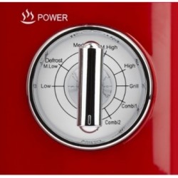 Girmi FM2102 - Microonde Combinato, 20 Litri, 700 W, Rosso