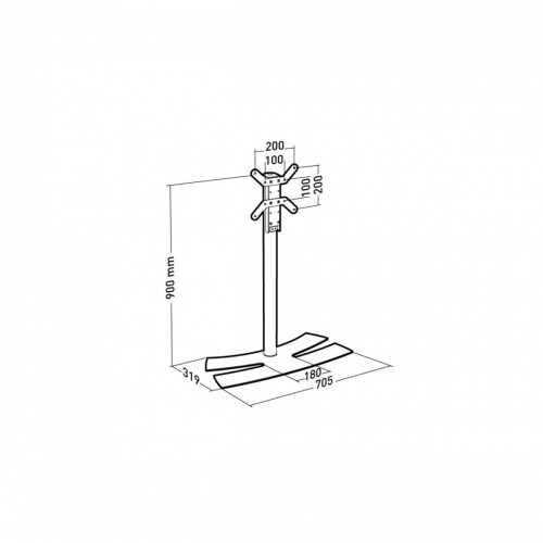 Erard 038043 supporto TV e sistema audio