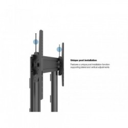 Multibrackets 2739 Supporto per display espositivi 2,79 m (110") Nero