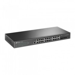 TP-LINK TL-SG3428X switch di rete Gestito L2+ Gigabit Ethernet (10/100/1000) Nero