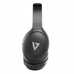 V7 HB800ANC cuffia e auricolare Padiglione auricolare Connettore 3.5 mm USB tipo-C Bluetooth Nero