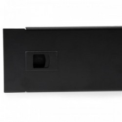 StarTech.com Pannello Cieco di chiusura per Armadi e Rack senza fessure con cerniere 2U - Mascherina Frontale per Rack / Armadi