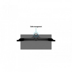Multibrackets 1114 Supporto TV a parete 106,7 cm (42") Nero