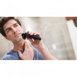 Philips S5585/35 Series 5000 - Rasoio Elettrico Wet&Dry, Testine flessibili 360-D, Sensore Power Adapt