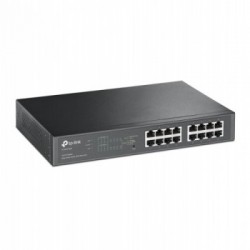 TP-LINK TL-SG1016PE Gestito Gigabit Ethernet (10/100/1000) Supporto Power over Ethernet (PoE) Nero