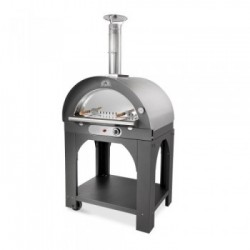 PIZZA MIA, FORNO A GAS ADE 60X60 TETTO INOX 304