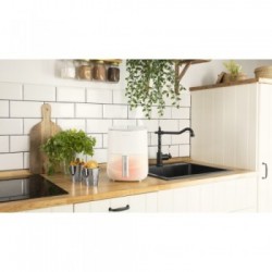 Cecotec CecoFry Deluxe Rapid Sun Singolo 2,5 L Indipendente 1400 W Friggitrice ad aria calda Bianco