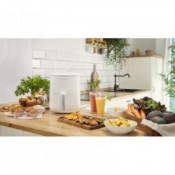 Cecotec CecoFry Deluxe Rapid Sun Singolo 2,5 L Indipendente 1400 W Friggitrice ad aria calda Bianco