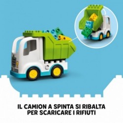 LEGO DUPLO Camion della spazzatura e riciclaggio - 10945